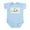 Sky Blue, variant on CafePress - Daddy's Caddy Golf Infant Bodysuit - Baby Light Bodysuit, Size Newborn - 24 Months