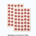 thumbnail image 3 of PYURTEP Christmas Hand Towels, 2 Pcs Soft Absorbent Holiday Kitchen Towels, Decorative Hand Towel for Christmas Bathroom Kitchen, 23.6 x 15.8 inch, 3 of 8