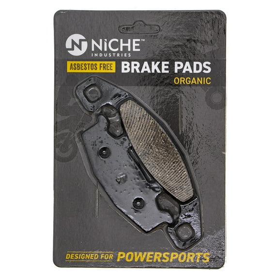 Niche Brake Pad Set for Kawasaki Ninja 250R Organic Motorcycle 519-KPA2539D