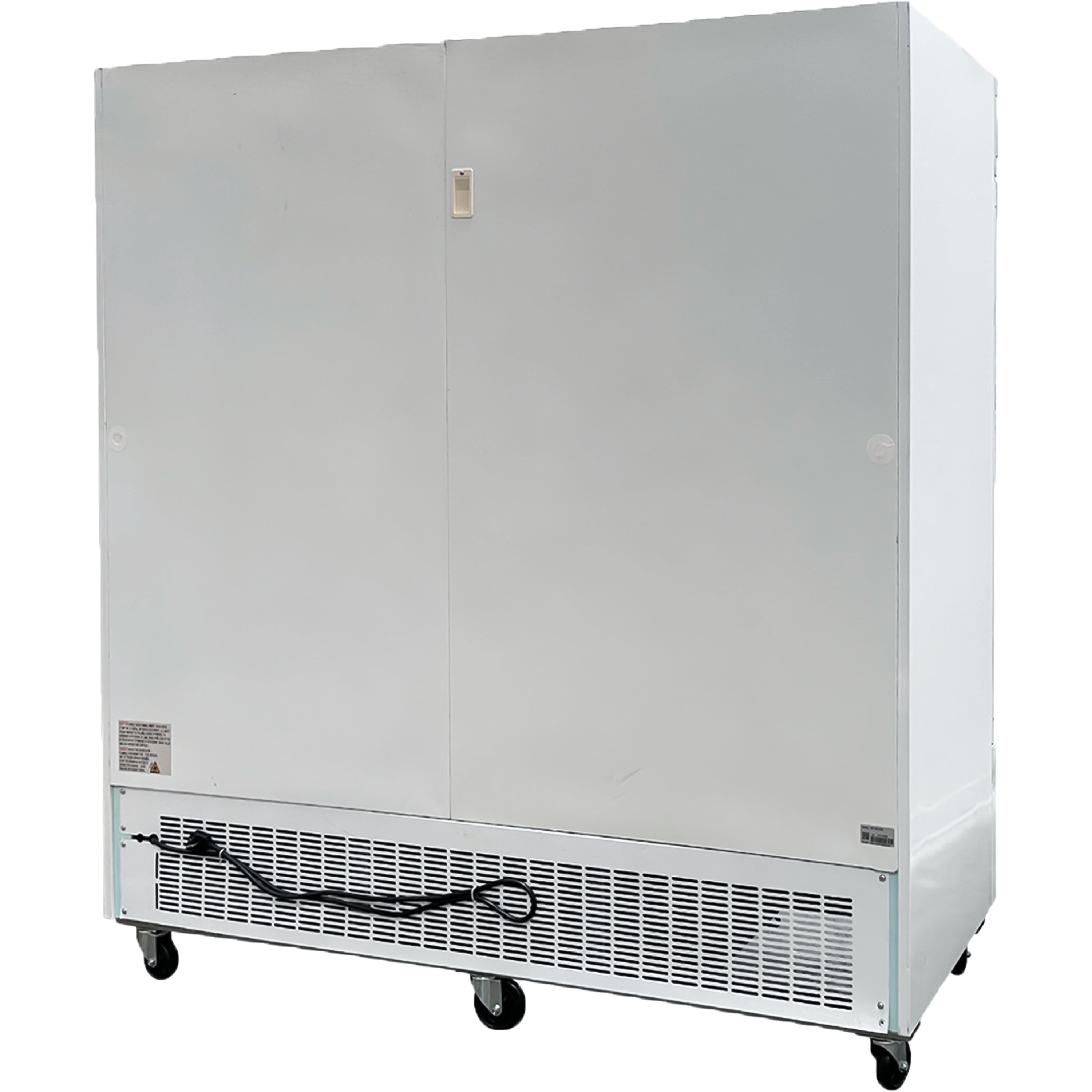 Commercial 3-Door Glass Door Freezer Merchandiser, 52 Cu.Ft Upright Display Freezer with LED Lighting, NSF Certified