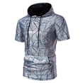 thumbnail image 3 of Chandail à Capuchon pour Hommes, Sweat à Capuche Hommes, Mode Décontractée Solide Sweat à Capuche Pull Tops Blouse, 3 of 7