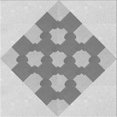 thumbnail image 1 of Ahgly Company Machine Washable Indoor Square Transitional Gunmetal Gray Area Rugs, 4' Square, 1 of 7