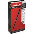 thumbnail image 2 of uni-ball® Onyx® Rollerball Pens, Micro Point, 0.5 mm, Black Barrel, Red Ink, Pack Of 12, 2 of 3