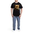 thumbnail image 5 of CafePress - Sunflower Pajamas - Men's Dark Loose Fit Cotton Pajama Set, 5 of 7