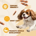 thumbnail image 6 of (2 pack) ASMPET Chicken Wrapped Dog Treats, Rawhide & Cod Skin Dental Chew, 10.6 oz, 6 of 12