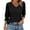 Black, variant on Women Blouses Autumn Winter Solid Color V Neck Long Sleeve Elegant Slim Womens Tops Streetwear,Black,XXXL