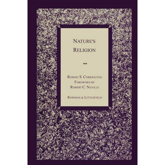 Nature's Religion, (Paperback)