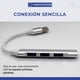 thumbnail image 4 of TRENDS REVOLUTION HUB USB | 3 en 1 Multicontacto USB Hub de Aluminio con 3 Puertos Multi USB | Compatible con Laptop, Memoria USB y más - Accesorios para Auto, 4 of 7