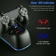thumbnail image 2 of Soporte de carga para mando de PS4/Slim/PRO con indicador luminoso de carga, accesorio de base de carga para dos mandos, 2 of 7