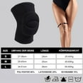 thumbnail image 5 of Collision Avoidance Dance Knee Pad Breathable Dance Knee Sleeve Volleyballs Knee Support Brace for Women Men Sport Dance, 5 of 7