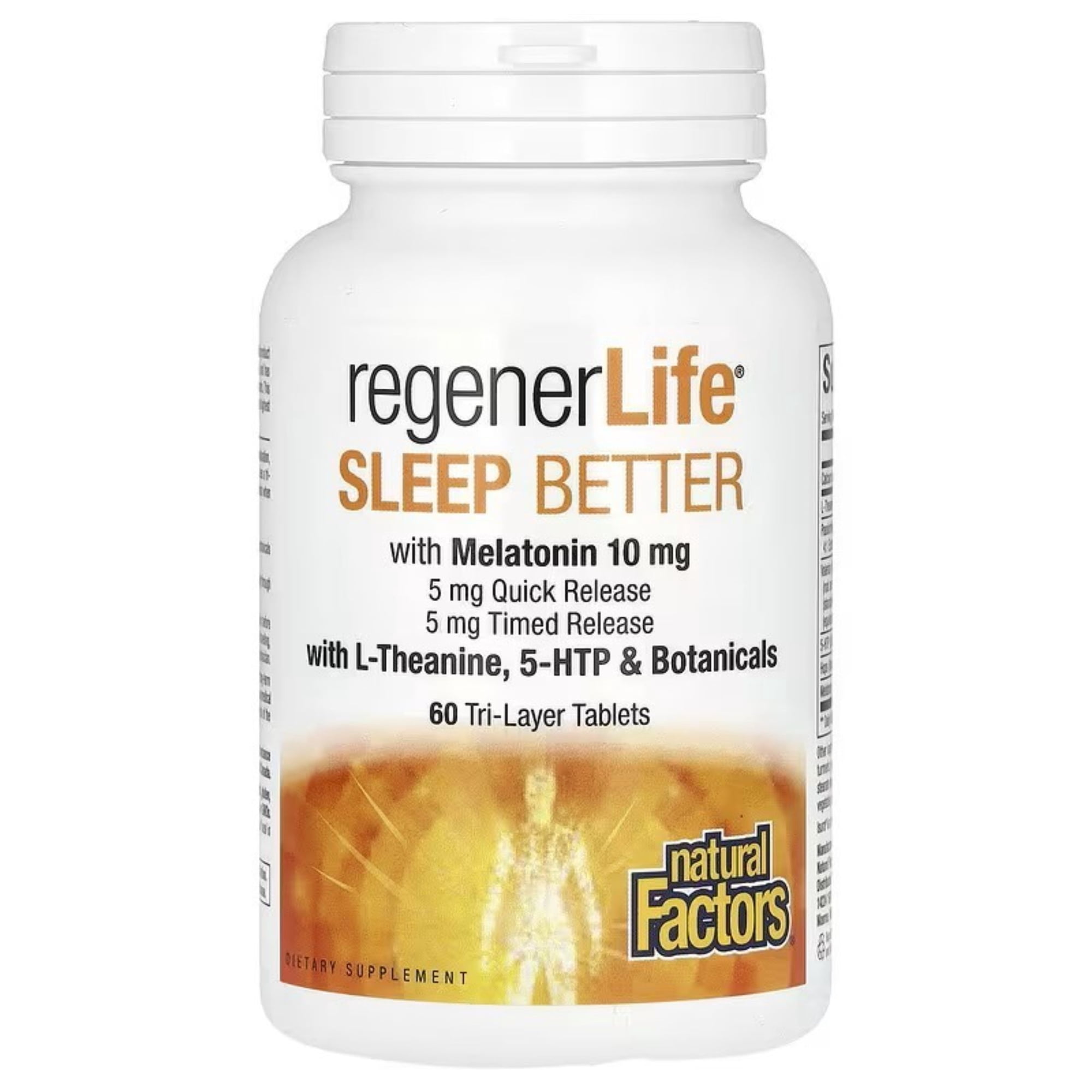 Natural Factors REGENERLIFE SLEEP BETTER, 60 Tablets