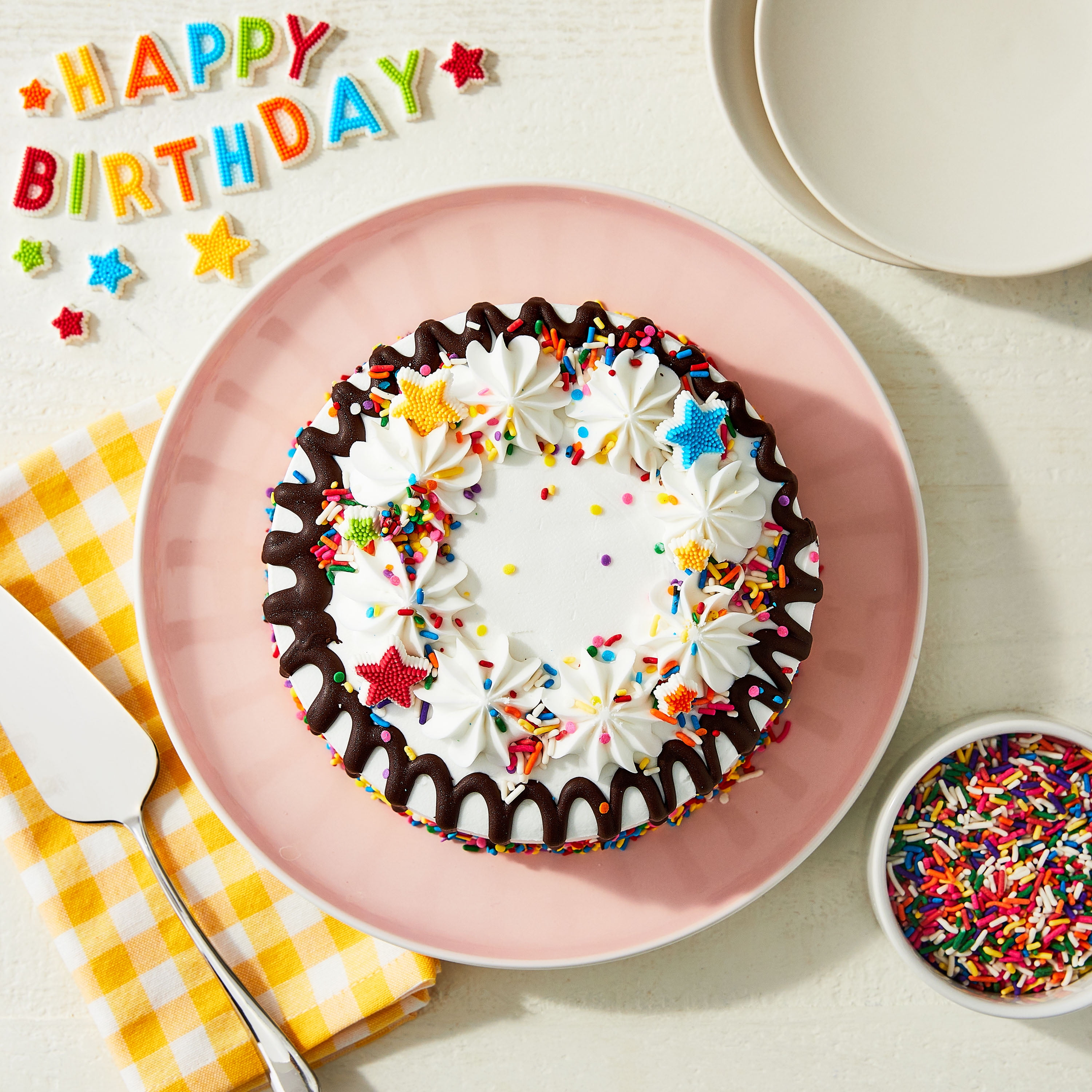 (3 pack) Great Value Happy Multicolor Birthday Stars Candy Card, 0.91 oz