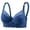 A-Blue#49, variant on Women's Underwire Lace Bras Full Coverage Bras with Bow Adjustable Spaghetti Strap Bra Unlined Dressy Everyday Daily Bra Black 42