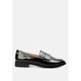 thumbnail image 2 of MEANBABE Semicasual Stud Detail Patent Loafers in Black, 2 of 6