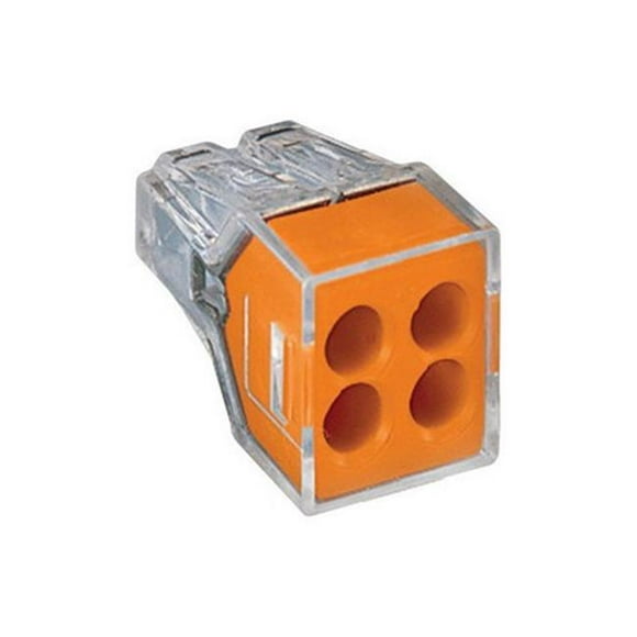Wago 51204473 BX100 4 Conductor Push Wire Connector