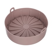 Weiweiguan Air Fryer Silicone Pot Reusable Air Fryer Baking Basket Air Fryer Accessory