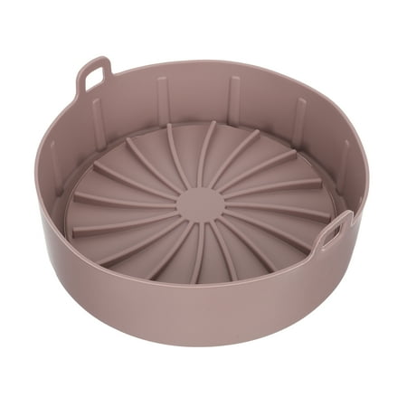 

Amosfun Air Fryer Silicone Pot Reusable Air Fryer Baking Basket Air Fryer Accessory
