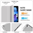 thumbnail image 5 of Pencil Holder Case for iPad 9th Generation / 8th Generation / 7th Generation 10.2 Inch with Smart Auto Sleep/Wake Function, Gray, 5 of 5