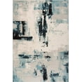 thumbnail image 1 of La Dole Rugs Abstract Rustic Minimalistic Modern Turquoise Blue Ivory Orange Mustard Yellow Area Rug Living Room Bedroom Carpet Tapis 3x5 3x10 4x6 5x8 6x9 8x10 9x12, 1 of 6