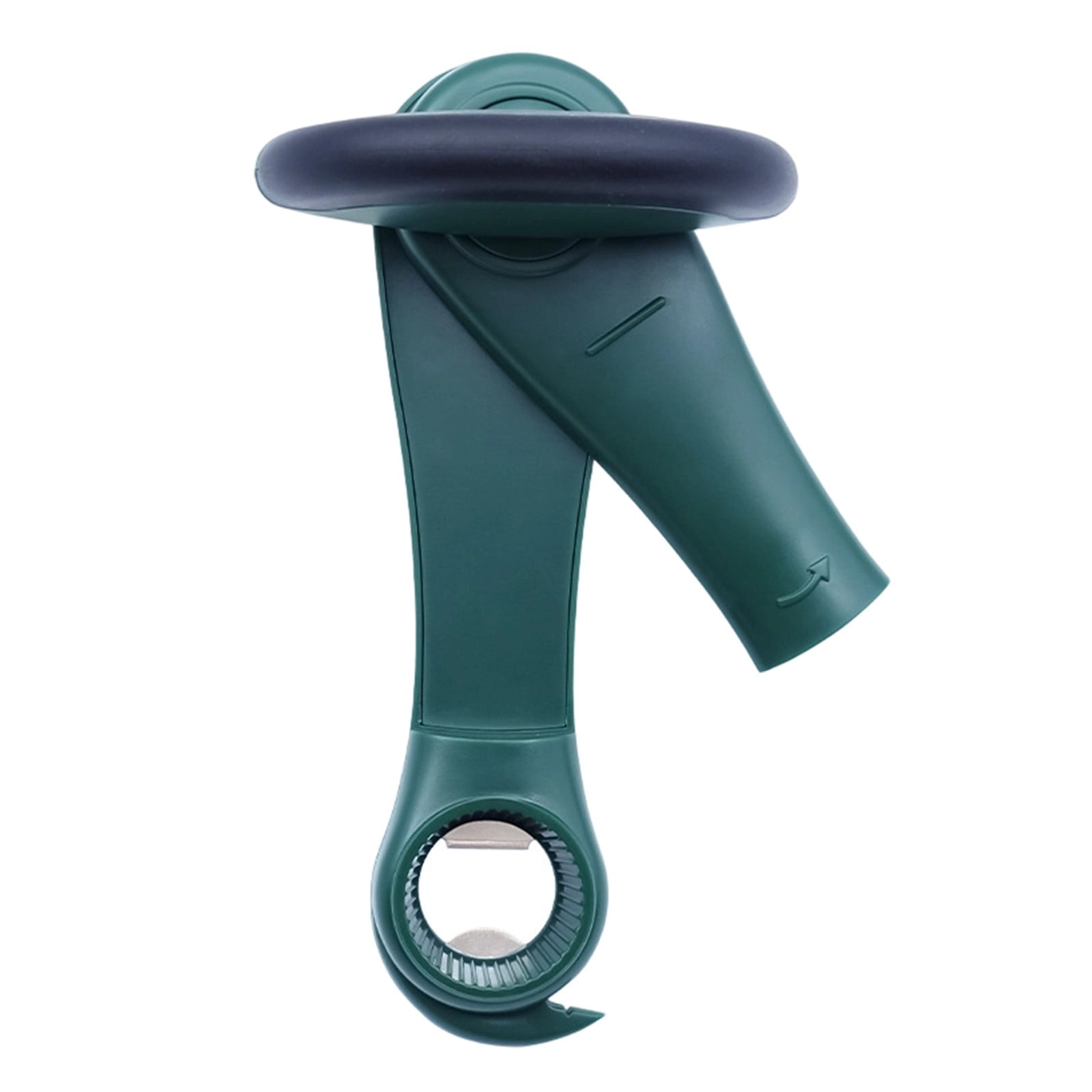 UJMNHYGT Safety Manual Can Opener Stainless Steel Ergonomic Anti Design, Smooth Edge Side Cut No Sharp Cuts, Lid Lifter Won't Touch Food, Handheld Easy Turn Knob for Kitchen Restaurant