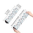 thumbnail image 4 of Pofeuu Undersea Animals Print 30cm Socks, Adult Running Hiking Socks for Youth and Adult, 4 of 7