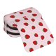 thumbnail image 4 of Disketp Strawberry Estuche de Lápices de Doble Capa con Tapa Abatible y Cremallera, Organizador Escolar para Adolescentes y Adultos, 4 of 7