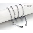 thumbnail image 4 of 2 piezas de acero inoxidable parejas amor corazón rompecabezas colgante collar para el día de San Valentín Xemadio LRWJ196-4, 4 of 5