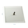 thumbnail image 2 of Bathroom Mirror Rain Fixed Shower Head (12 Inch Square, Brushed Nickel),Bathroom Cabinet, 2 of 7