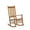 Natural Wood, variant on Outsunny Wooden Porch Rocking Chair Outdoor Patio Rocker Garden Single Leisure Reclining Seat Armchair Black