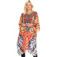 thumbnail image 5 of Sakkas Jenni Mi-Longue Femme Boho Caftan Robe Couvrir Strass Fluide, 5 of 5