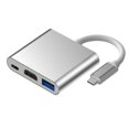 thumbnail image 1 of Jinsinto Docking Station Usb-c Multiport Adapter For Usb 3.0, 4k Hdmi And Usb-c 3.1, 1 of 5