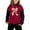 Red, variant on Little Girl Outfits Casual Bow Print Long Sleeve Hoodie Sweatshirt Tracksuit Jogger Sweatpants Two Piece Set Clothes for Girl ,8-9 Years,Black