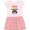 Pink With Stripes, variant on Inktastic Aussiedoodle Dog Gift Girls Toddler Dress