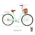 thumbnail image 2 of Bicicleta Urbana De Paseo R26 Doble Freno Vintage Canastilla, 2 of 9
