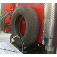 thumbnail image 3 of KOZAK Compatible with Semi Truck Accessories Behind Cab Steel Single Spare Tire Holder for Size 295/75R22.5, 11R22.5, 255/70R22.5, 285/72R22.5, 3 of 10