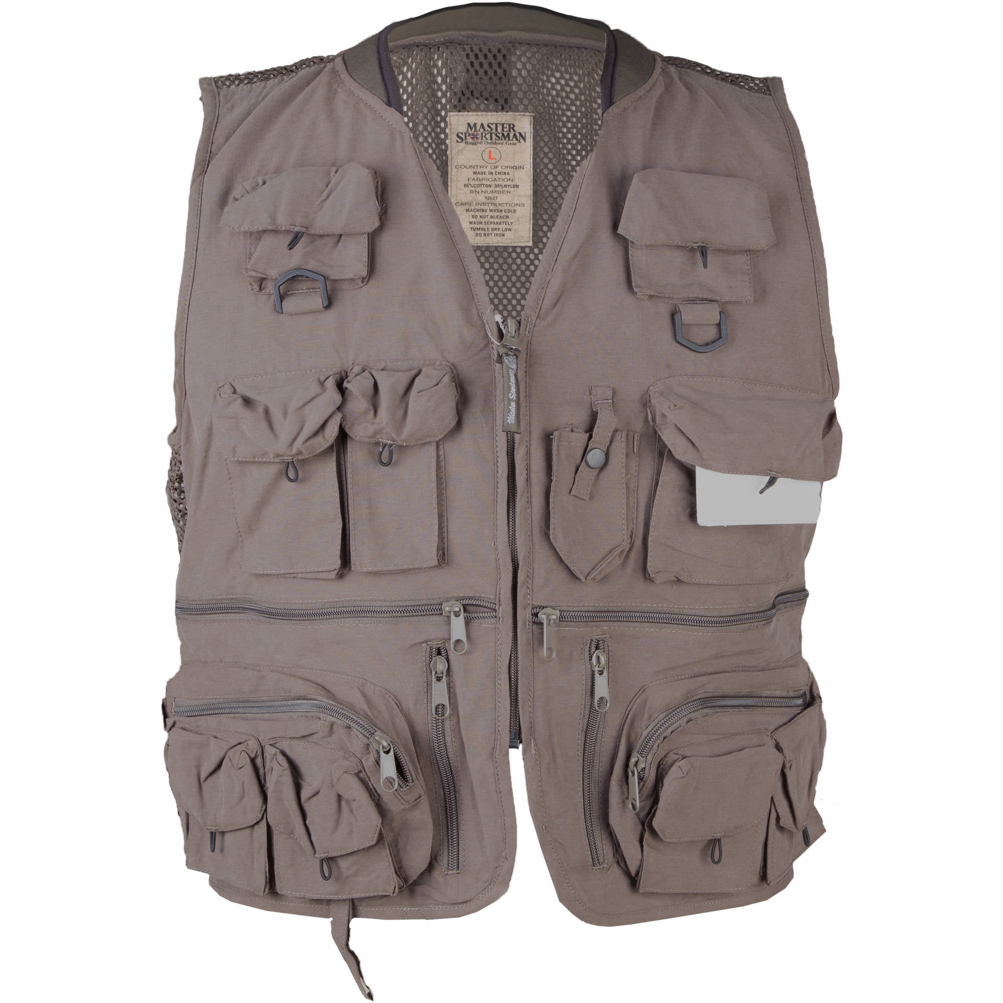 Master Sportsman Alpine 27Pocket MeshBack Fishing Vest