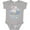 AC-Heather Grey, variant on Inktastic My Babysitter Loves Me Cute Elephants Clouds Moon and Stars Boys or Girls Baby Bodysuit