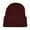 Maroon, variant on Unisex Slouchy Knitting Beanie Hop Style, Warm for Winter Skiing, Acrylic Fibres, Elastic Size