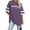 Z1Purple, variant on Trendfront Womens Graphic T Shirt Crewneck Short Sleeve New York Oversized Retro State Letter Print Summer Fashion Casual Slouchy Tops