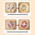thumbnail image 3 of Electric Garlic Chopper, 8x13cm Portable Veggie Chopper, Multifunctional Rechargeable Mini Chopper, Mini Chopper with 4 Blades for Fruit Vegetable Meat, Useful Kitchen Gadgets, 3 of 6