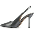 thumbnail image 3 of Journee Womens Elenney Mid Heel Pointed Toe Pumps, Widths Available, 3 of 9