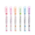 thumbnail image 3 of Graflsoa Fluorescent Highlighting Marker Set with Roller Design for Quick-Drying Decorative Edges - S-7008A-6, Six Colors for Creative Outlining and Marking, Ideal for Home and Craft Projects, 3 of 6
