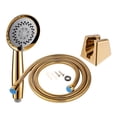 thumbnail image 2 of Cabezal de ducha ajustable con y soporte con interruptor de encendido/apagado cabezales de ducha de ahorro de agua accesorios año cabezal B BLESIY Alcachofa de la ducha, 2 of 8