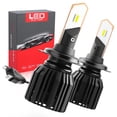 thumbnail image 4 of 2 uds IP68 a prueba de agua 50W bombillas LED para faros delanteros de coche lámpara de co MABOTO Faros de automóviles, 4 of 7