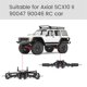 thumbnail image 2 of El repuesto de metal del eje trasero delantero se adapta a Axial 90046 1:10 RC Car Parts Negro Sunnimix Eje del coche de la correa eslabonada de RC, 2 of 8