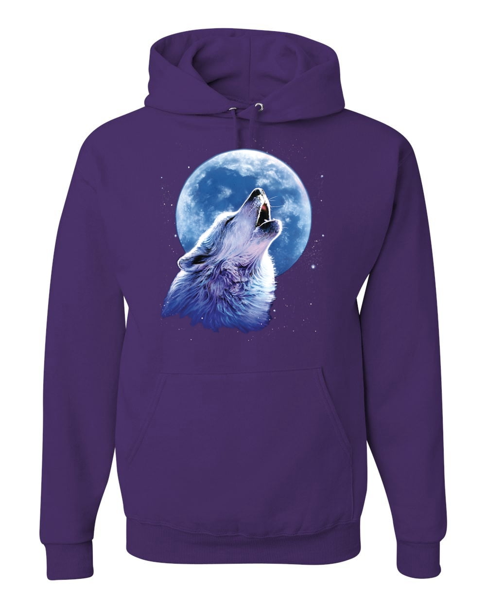moon hoodie purple