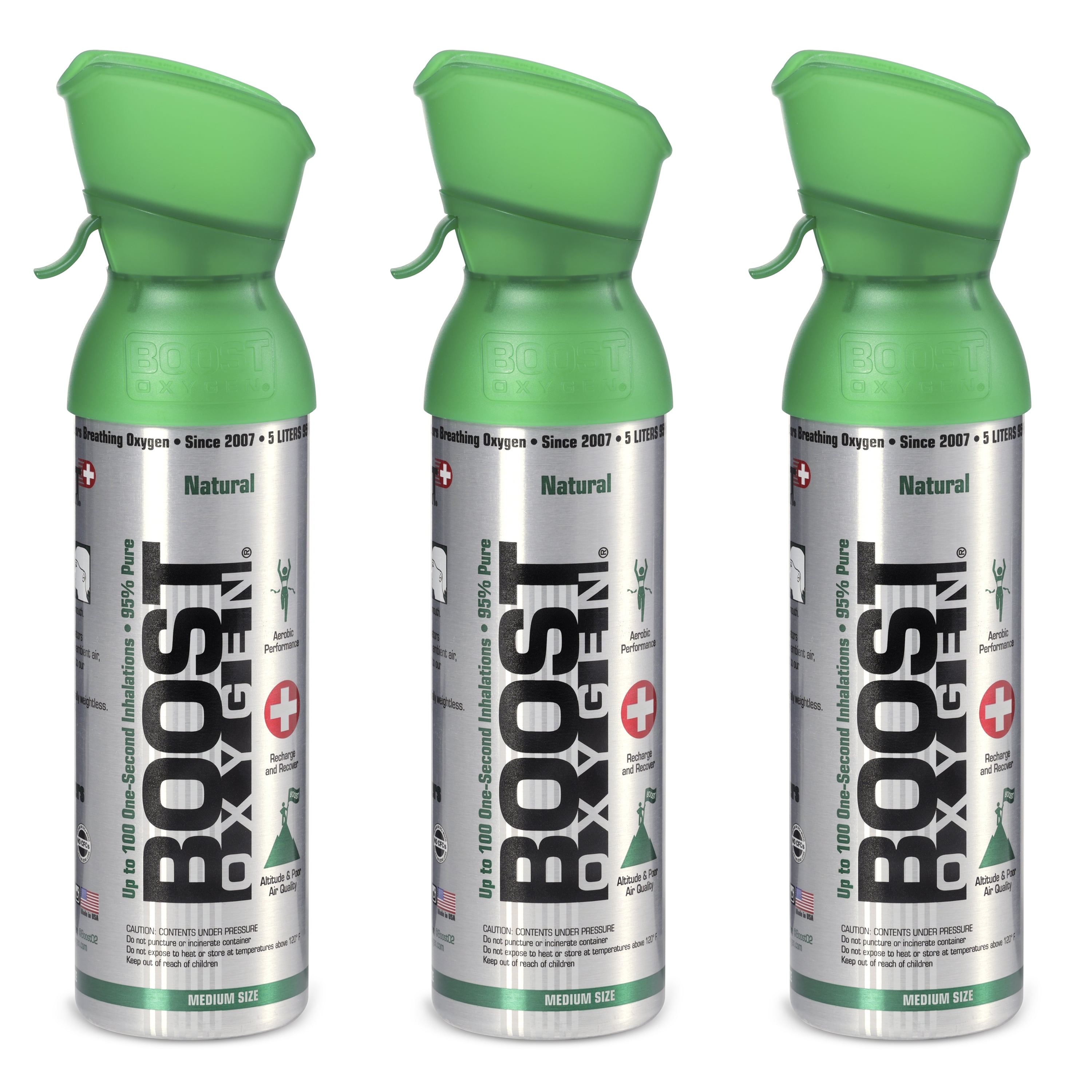 Is Boost Oxygen Safe To Use Boost Oxygen Natural 5 Liter Pure Oxygen Canister, Flavorless (3 Pack