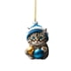 thumbnail image 5 of Seyotauo 2025 Cat Ornaments for Christmas Tree,Acrylic Shatterproof Christmas Ornaments for Indoor Home/Party/Mantel,Funny Hanging Decor for Christmas Tree with Christmas Gift, 5 of 9