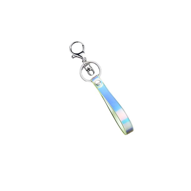 Sonducket Llavero de PVC de repuesto, decorativo, inodoro, bolso brillante, bolso de hombro, colgante para teléfono inteligente, regalo ornamental Accesorios de disfraces Verde claro Sonducket AP016675-04