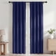thumbnail image 1 of Blackout Cortinas, Cortinas Blackout Térmicas Aislantes 42x84 Pulgadas, Cortinas Oscurecedoras con Bolsillo para Barra para Sala de Estar y Recámara, Paneles de Tratamiento de Ventanas con Reducción, 1 of 7